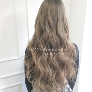 ロング カラー ◆感動口コミ/最小顔 理論カット◆森口 峻のヘアスタイル
