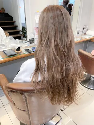 ロング カラー ✨カラー支持No.1 🧸ワキ カナコ🧸のヘアスタイル