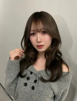 カラー RIN/エクステ烏丸 四条大宮レイヤーのヘアスタイル