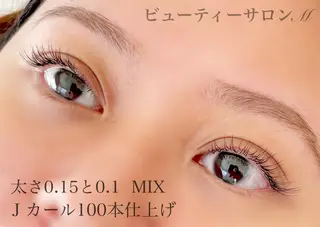 マツエク・マツパ K Yumiのマツエク・マツパデザイン