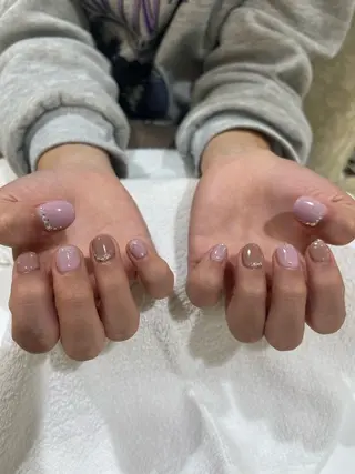 ネイル 🐶 🐾のネイルデザイン