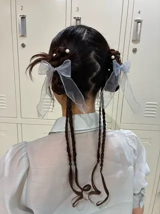 ロング 横浜/艶髪/アレンジ FACE。ゆのんのヘアスタイル