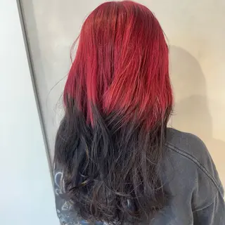 カラー デザインカラー/パー マ🦖外岡咲希🦖のヘアスタイル