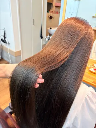 ロング カラー 髪質改善🌿‬/艶感 /髙木 優人のヘアスタイル