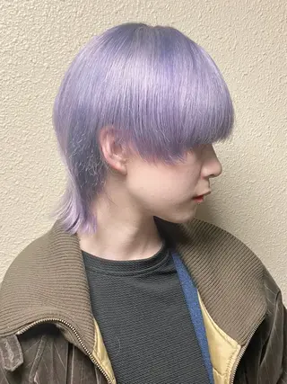 ショート fumikaブリーチ /ウルフのヘアスタイル