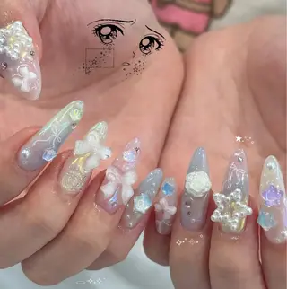 ネイル Ryunail所属・Ryu Nail NekoChanのネイルデザイン