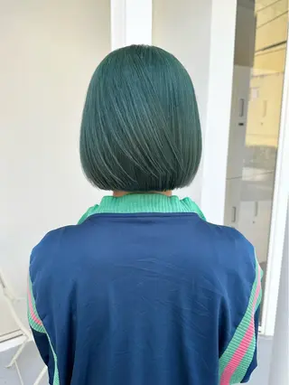 ショート カラー ハイトーン×似合わせ 🌱中川慎之介のヘアスタイル