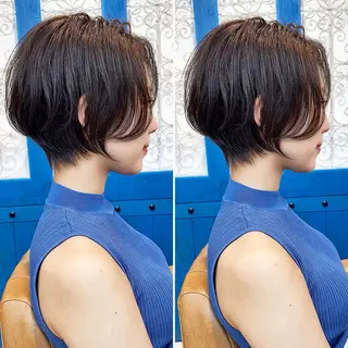 ショート カラー ショート、ボブの達人 東康介✨のヘアスタイル