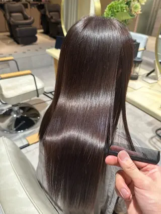 ミディアム Wisteria所属・美髪特化✨ 伊織✨縮毛矯正✨のヘアスタイル