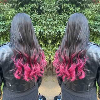 ロング カラー 👑派手髪/カット 👑ANRYのヘアスタイル