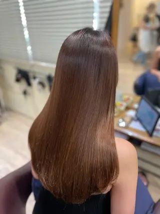 ロング 茅野 あゆ美のヘアスタイル