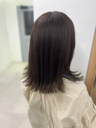 ミディアム カラー 🫧ぷる艶カラー🫧 Yuubi🦩のヘアスタイル