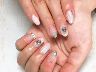 ネイル 𖡼 yumenoのネイルデザイン