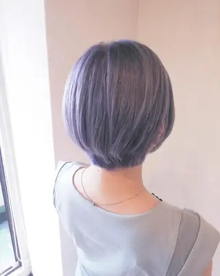 ショート カラー JIL BLAN 京都所属・RU RIのヘアスタイル