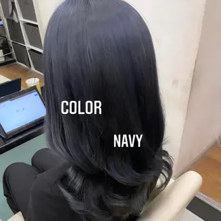 ミディアム カラー エクステ🩵ブリーチ 韓国ヘア🩵KAEのヘアスタイル