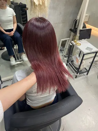 カラー ‎XELM高崎‎‎‎ ‎‎🤍Kyoka‎のヘアスタイル