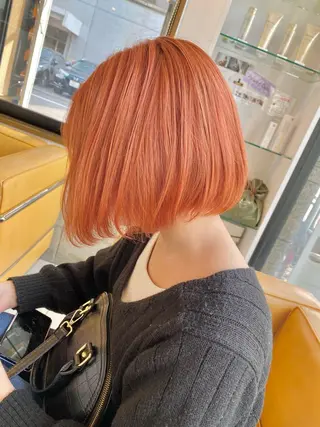 カラー 山田勇真 ボブ/縮毛矯正/金山のヘアスタイル