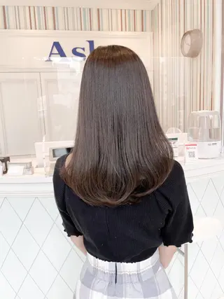 セミロング ♡大人カワイイ hair♡徳井はやとのヘアスタイル