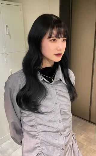 ロング ハイトーンカラー/ 梅田/Aikaのヘアスタイル