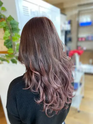 ロング カラー エクステ×ハイトーン 🌈KEISUKEのヘアスタイル