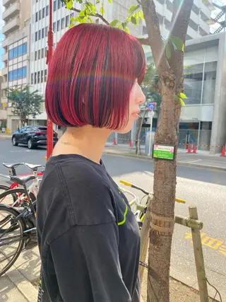 ショート sea's所属・ヒラカホ/矢場町/ ブリーチ/似合わせのヘアスタイル