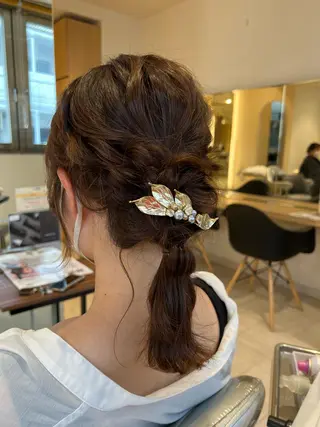 ミディアム 久永 菫のヘアスタイル