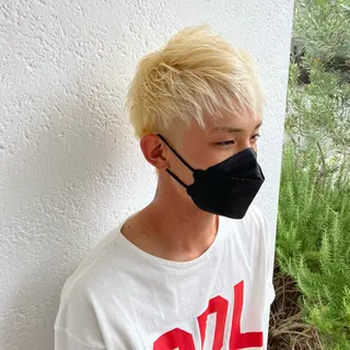 ショート メンズ 恒松 大毅のヘアスタイル