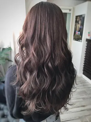 ロング カラー 超音波エクステ🎀 shokoのヘアスタイル