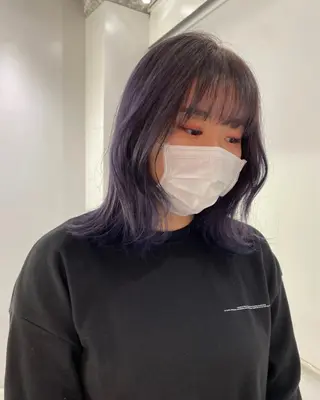 セミロング ୨୧柔らかいカラー nozomi ୨୧のヘアスタイル