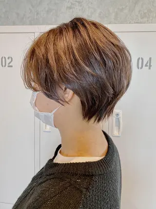 ショート Strawberry所属・原田 志保のヘアスタイル