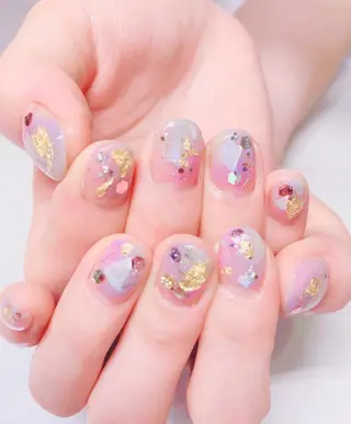 カラー ネイル Cozy_ ilumのネイルデザイン