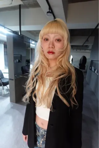 ロング 似合わせカットカラー ⭐️代表⭐️のヘアスタイル