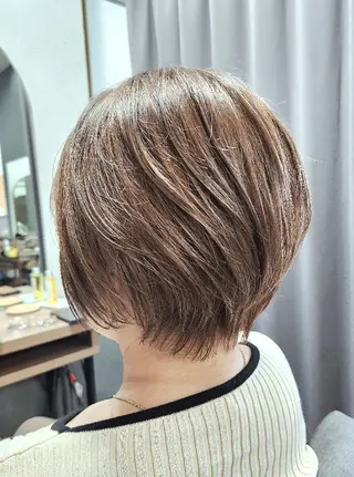 ショート カラー TELA HAIR 土気あすみが丘店所属・✂ AYAのヘアスタイル