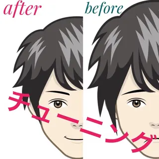 ミディアム パーマ 北脇 健治のヘアスタイル