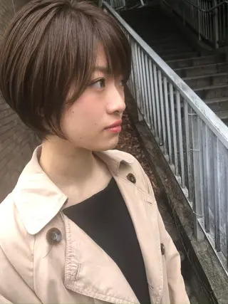 ショート StellA所属・アートディレクター ワダヒサノリのヘアスタイル
