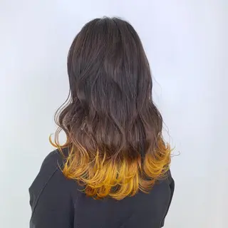 セミロング カラー 似合わせカット🌿 前川のヘアスタイル