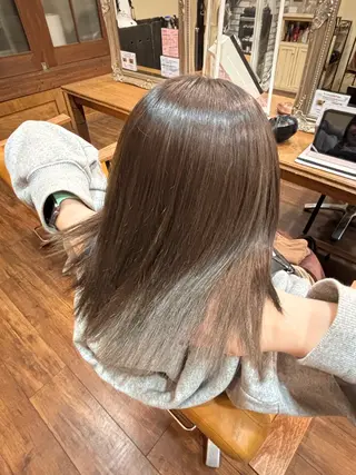カラー あかね メンズカットのヘアスタイル