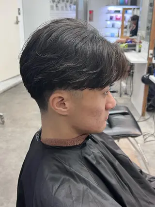 パーマ メンズ 原宿 フェザーパーマ fifth イノウエのヘアスタイル