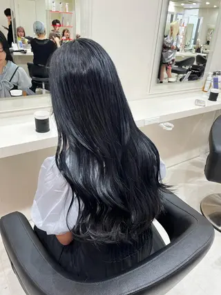 ロング カラー 💟RINNA 艶カラー💟のヘアスタイル