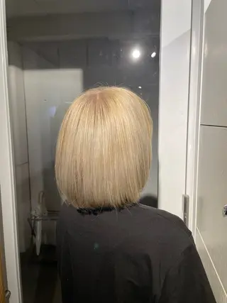 ショート 絶対綺麗な暖色カラー 🎯あります✨増渕✨のヘアスタイル