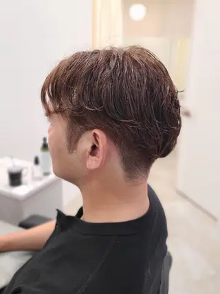 ショート パーマ メンズ 桐島 令奈のヘアスタイル