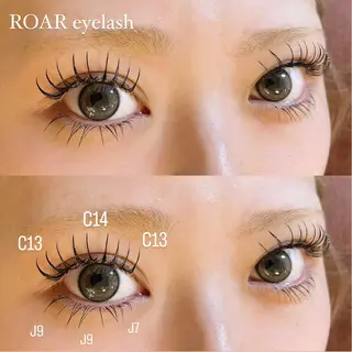 マツエク・マツパ 🥑ROAR🥑 RIRIKAのマツエク・マツパデザイン