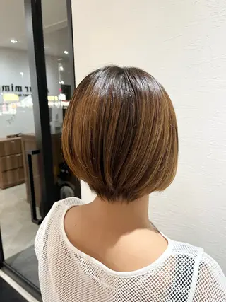 ショート 田中 美優のヘアスタイル