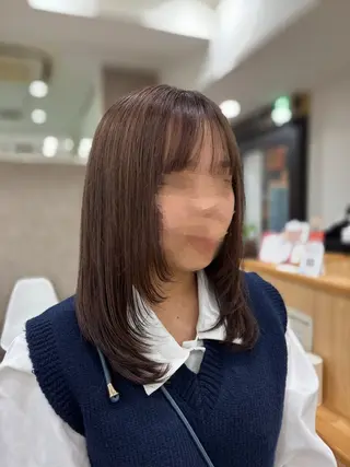 セミロング kakko所属・(kakko) ayumiのヘアスタイル