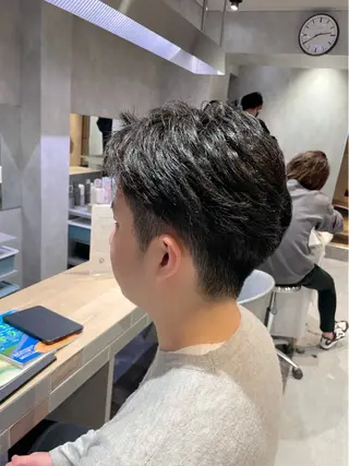 ショート メンズ ideal心斎橋 川田友美のヘアスタイル