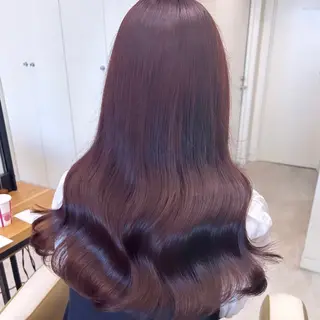 ロング カラー ブリーチなしWカラー 🎀韓国ヘア/amiのヘアスタイル