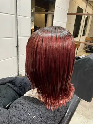 ミディアム カラー 【お洒落パーマ】 Elme　肥塚康汰郎のヘアスタイル