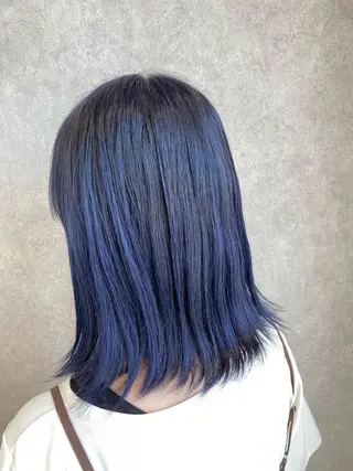 カラー フェニーチェ高崎所属・鶴谷 麻衣のヘアスタイル