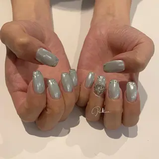 ネイル ゆびのさき所属・shiho /Petillantのネイルデザイン