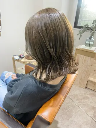 ミディアム カラー ヘアアレンジ ume所属・ひなの .のその他イメージ